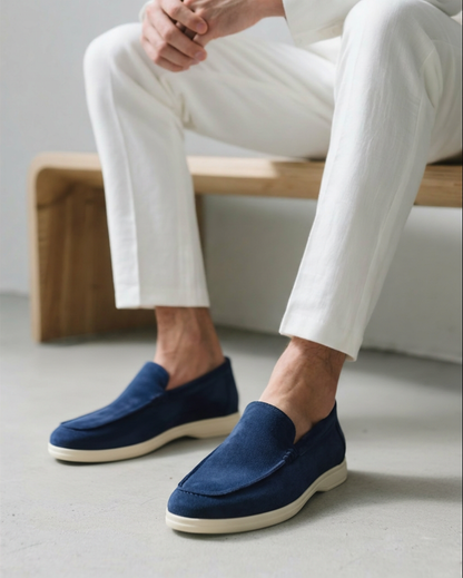 Sutton Suede Driving Loafers