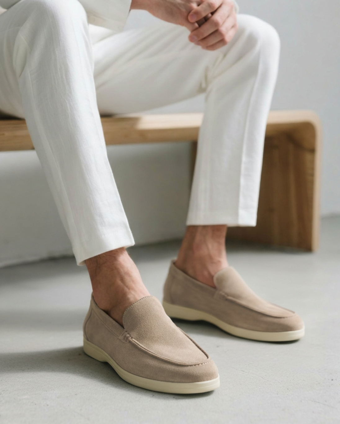 Sutton Suede Driving Loafers