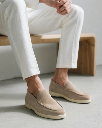 Sutton Suede Driving Loafers