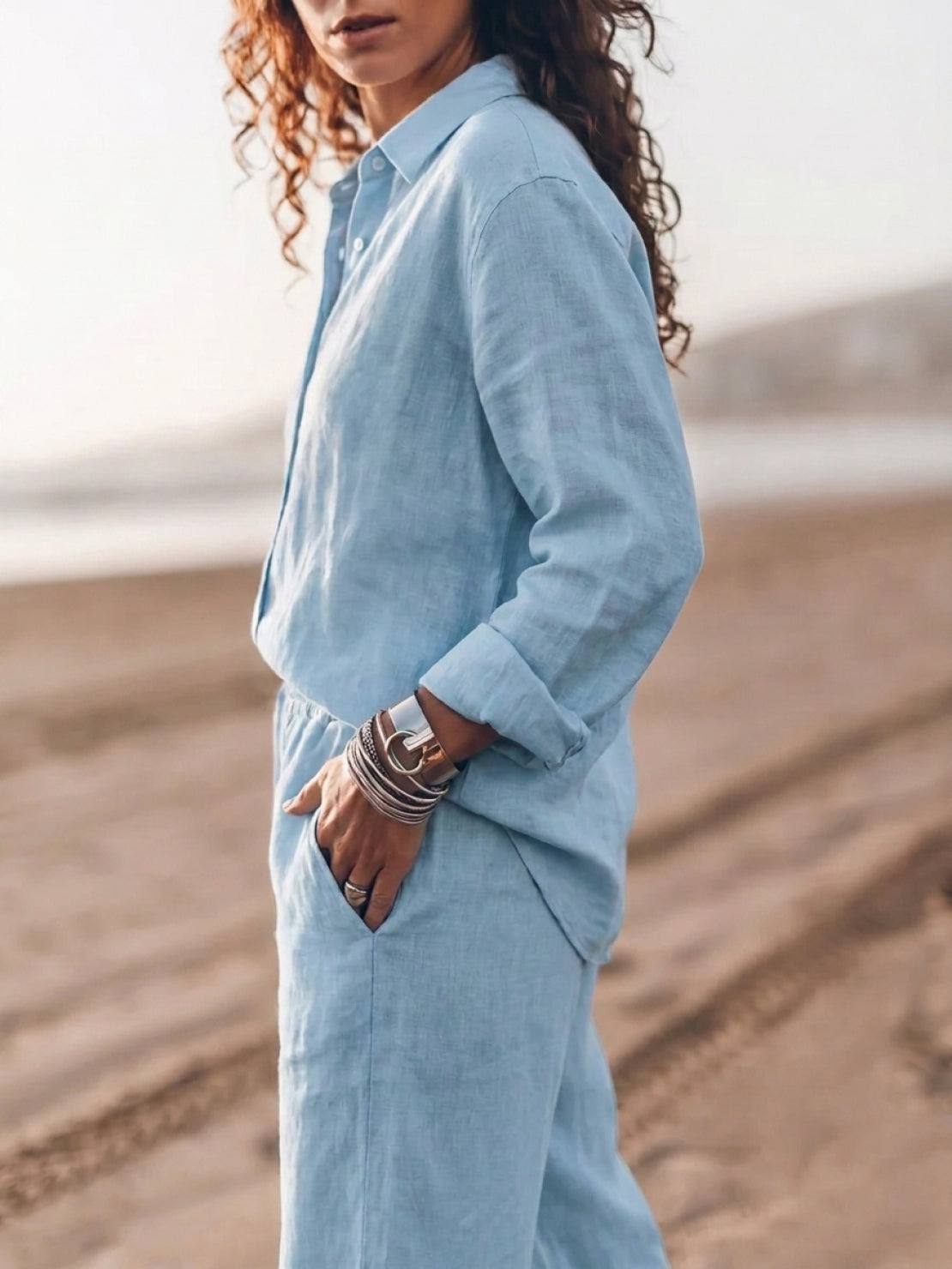 Sophia | Pure Cotton Relaxed Set