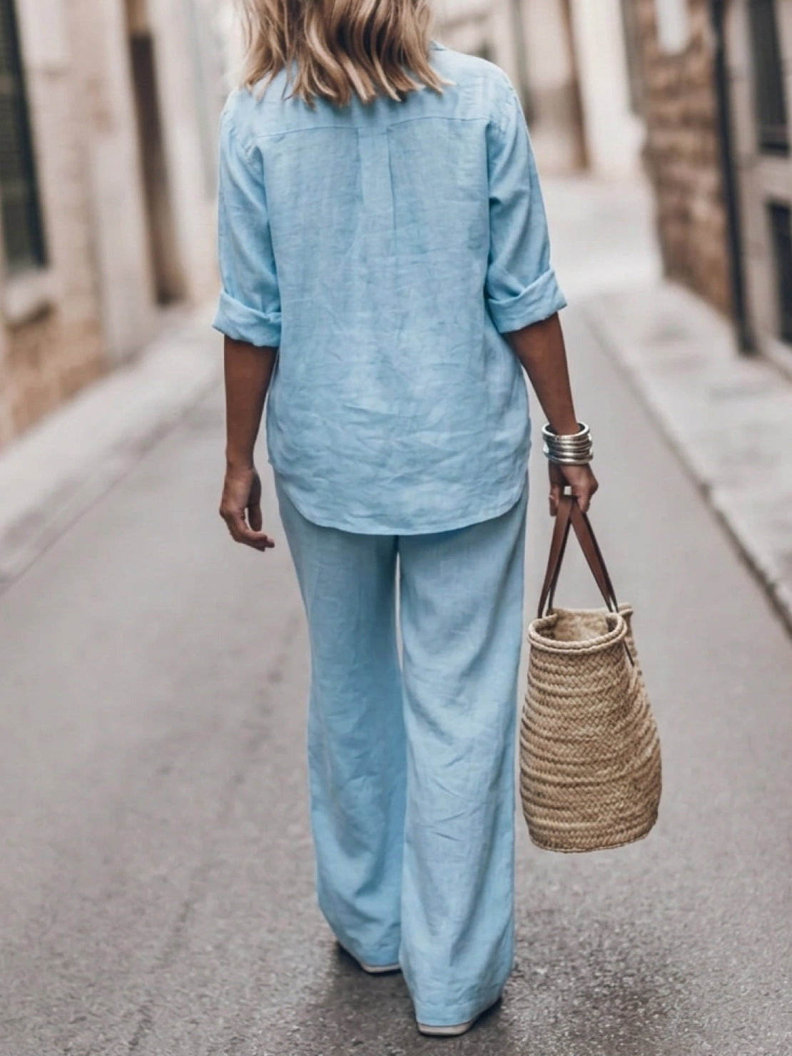 Sophia | Pure Cotton Relaxed Set