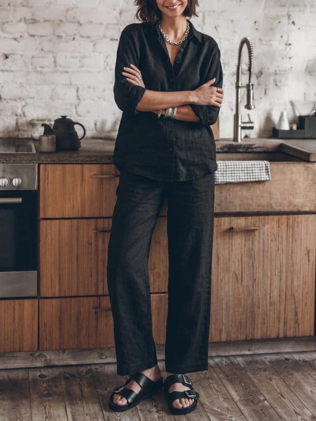 Sophia | Pure Cotton Relaxed Set
