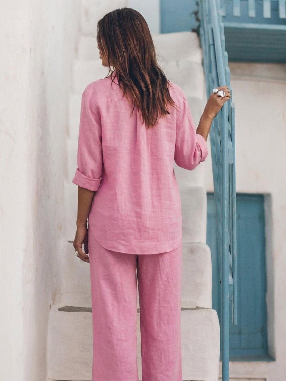 Sophia | Pure Cotton Relaxed Set