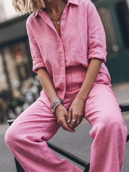 Sophia | Pure Cotton Relaxed Set