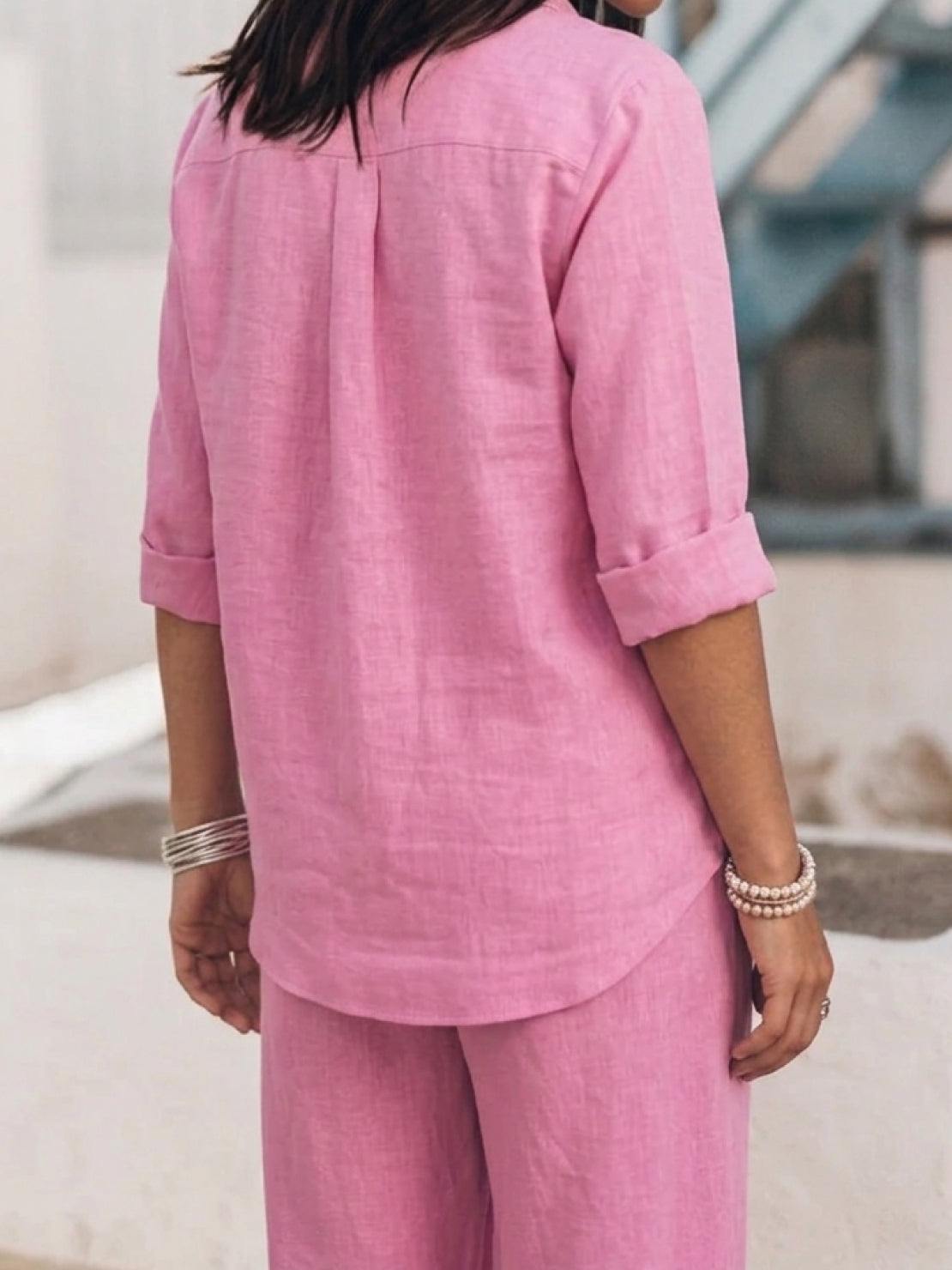 Sophia | Pure Cotton Relaxed Set
