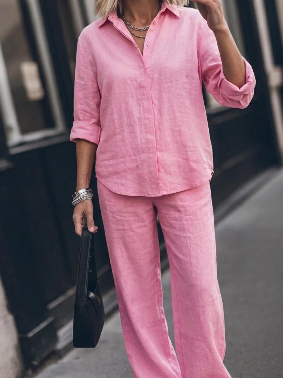 Sophia | Pure Cotton Relaxed Set