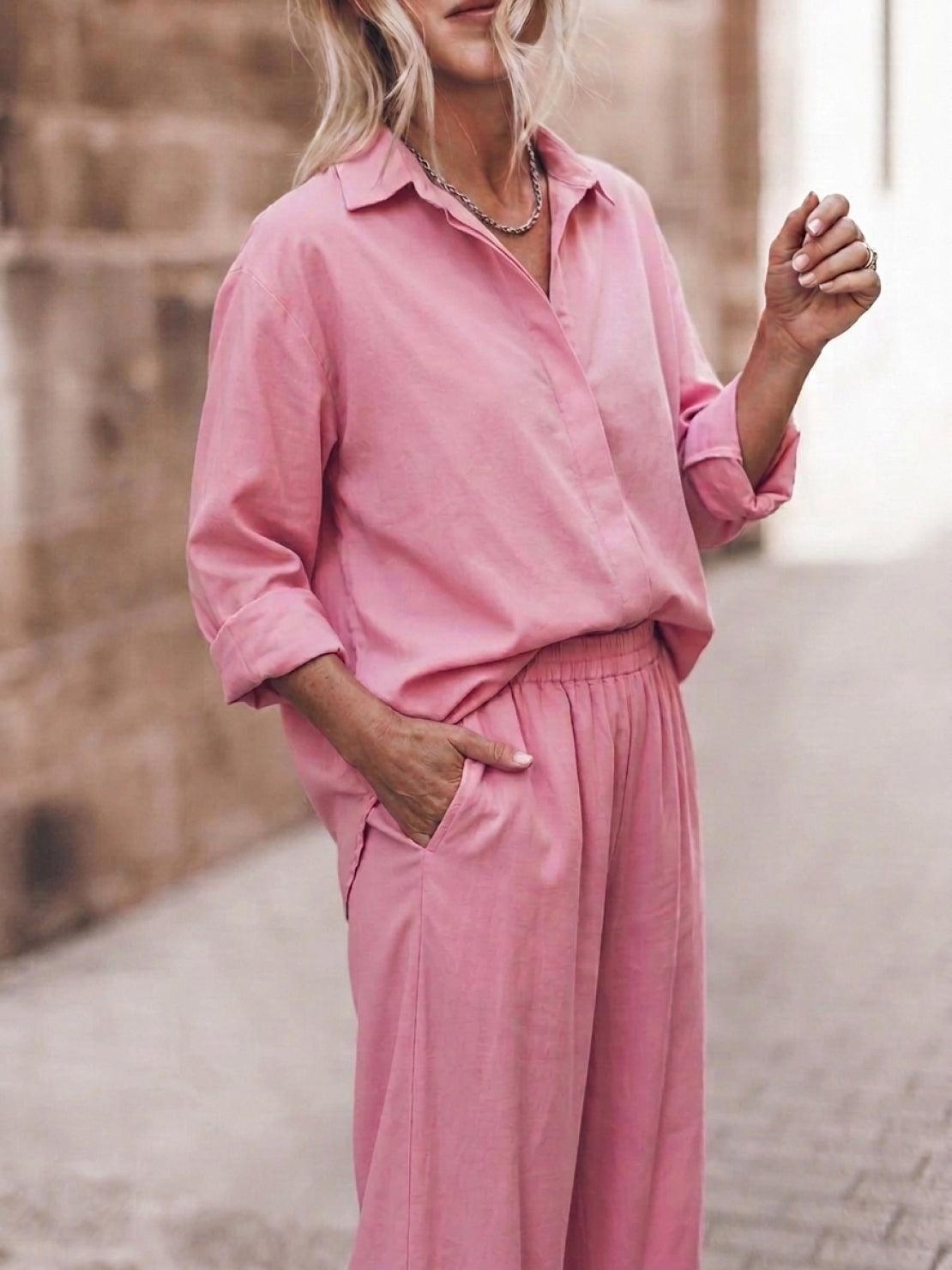 Sophia | Pure Cotton Relaxed Set