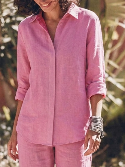 Sophia | Pure Cotton Relaxed Set