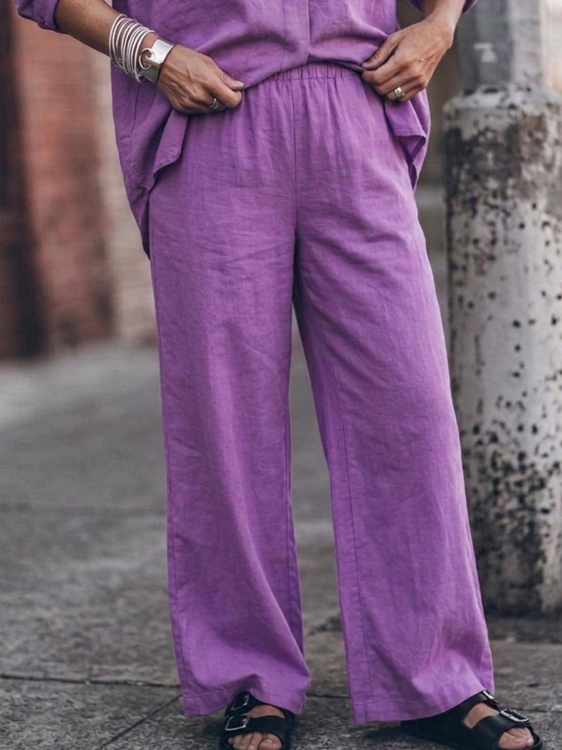 Sophia | Pure Cotton Relaxed Set