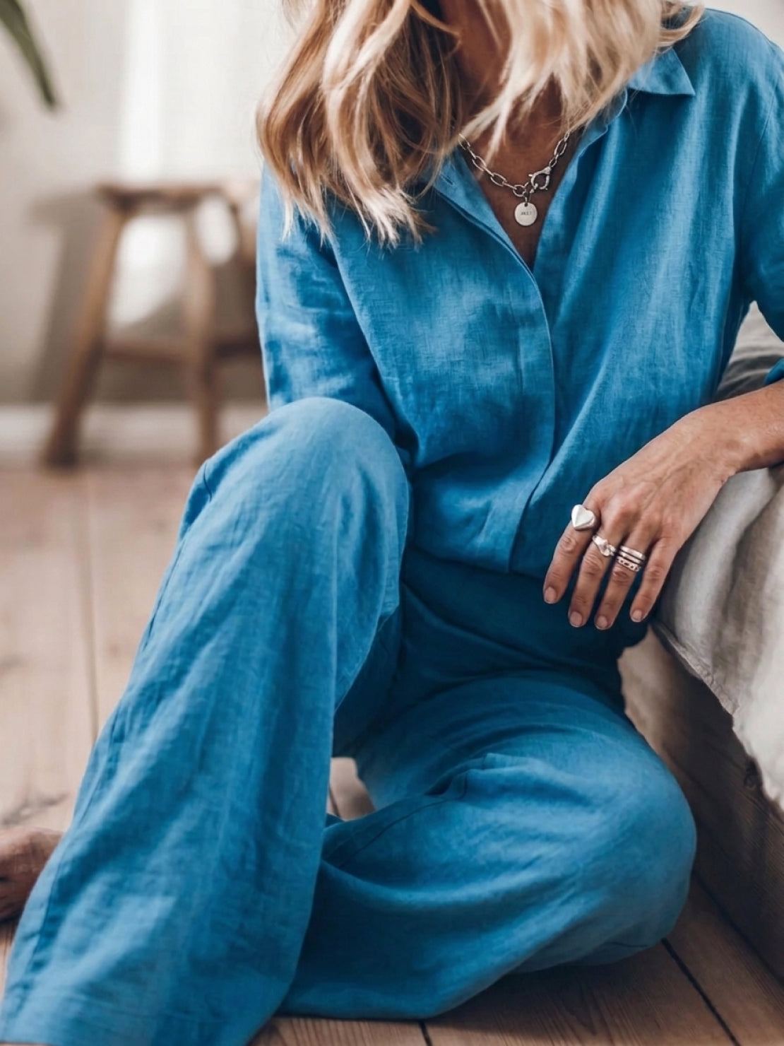 Sophia | Pure Cotton Relaxed Set