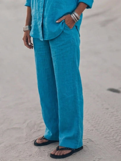 Sophia | Pure Cotton Relaxed Set