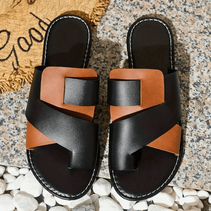 Neve Cross Strap Slides