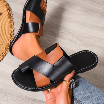 Neve Cross Strap Slides