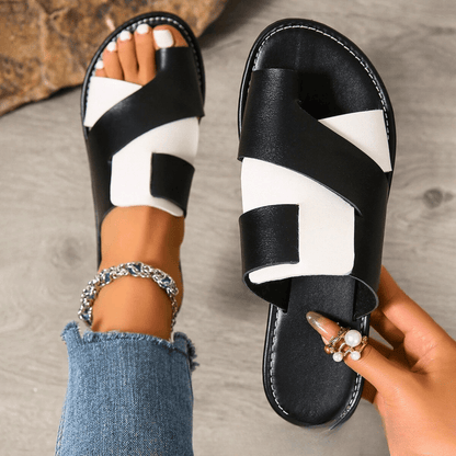 Neve Cross Strap Slides