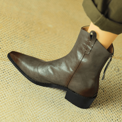 Ivy Pointed Ankle Boots