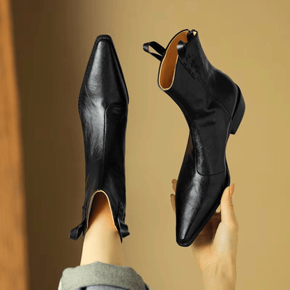 Ivy Pointed Ankle Boots