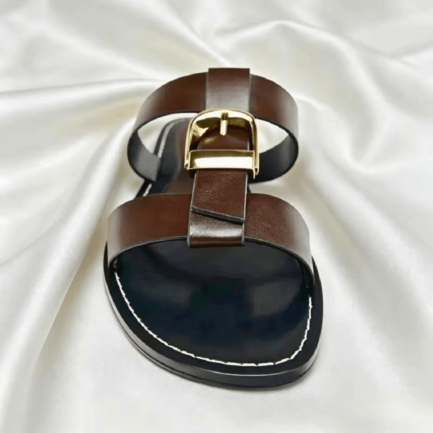 Orla Interlock Leather Sandals