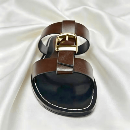 Orla Interlock Leather Sandals