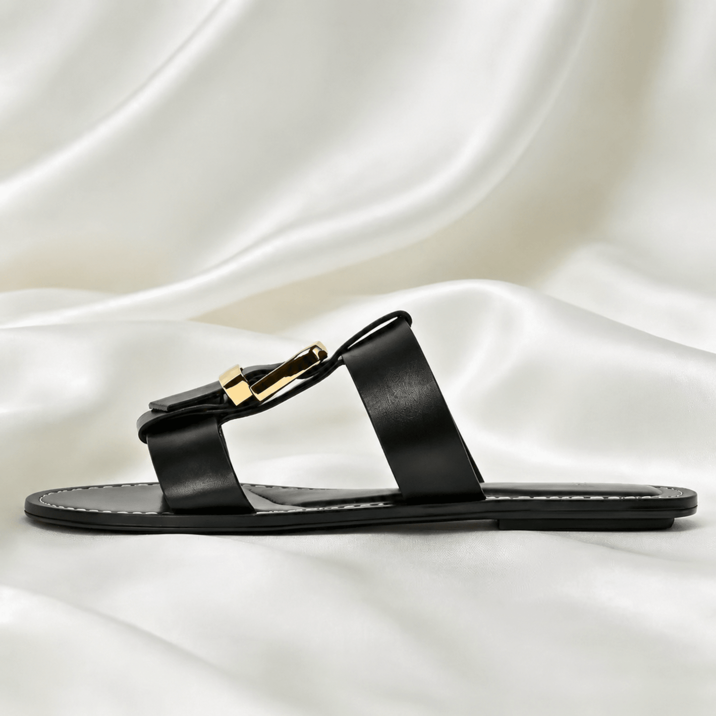 Orla Interlock Leather Sandals