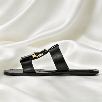 Orla Interlock Leather Sandals