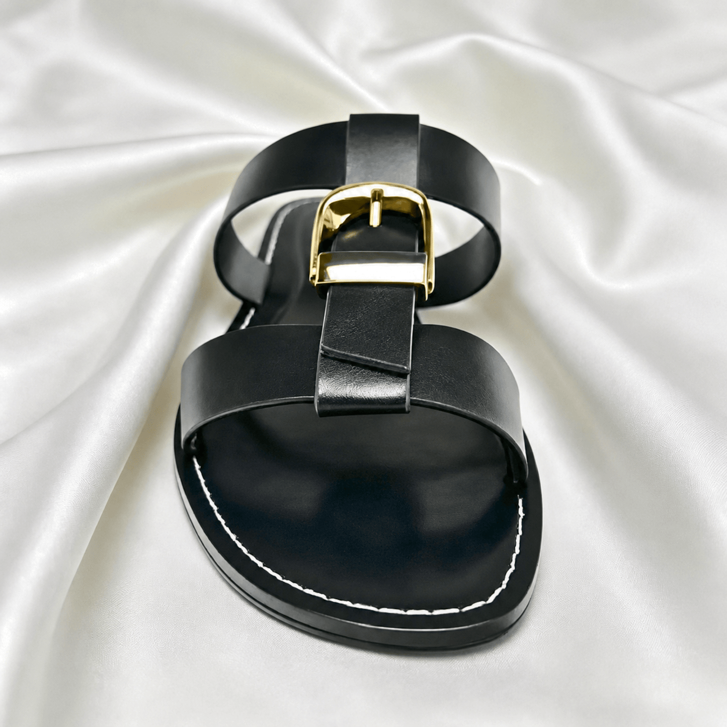 Orla Interlock Leather Sandals