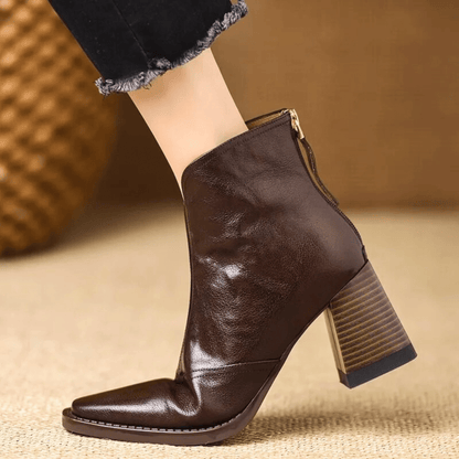 Delaney Block Heel Ankle Boots